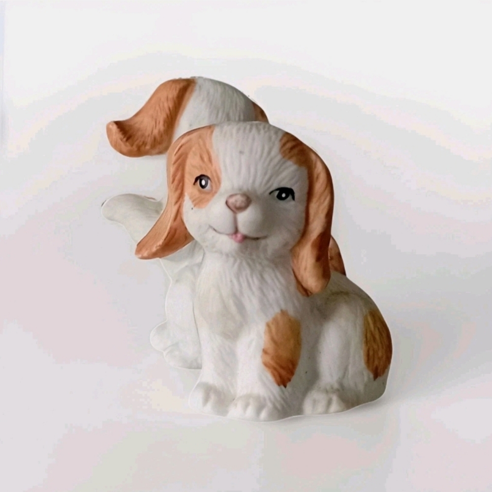 Jack Russell Puppy Porcelain Salt And Pepper Shake
